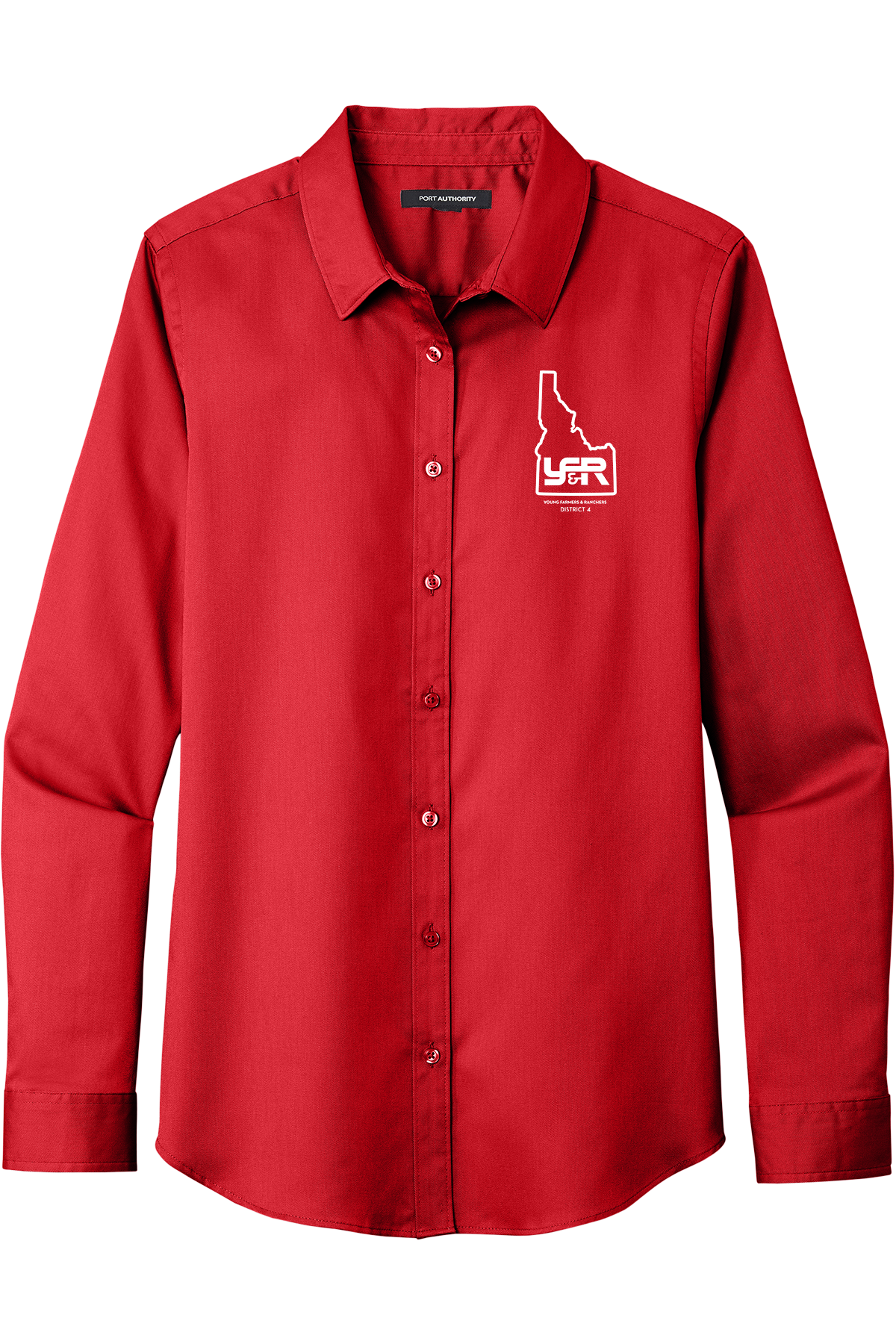 YFR Unisex Fit Long Sleeve SuperPro React™ Twill Shirt