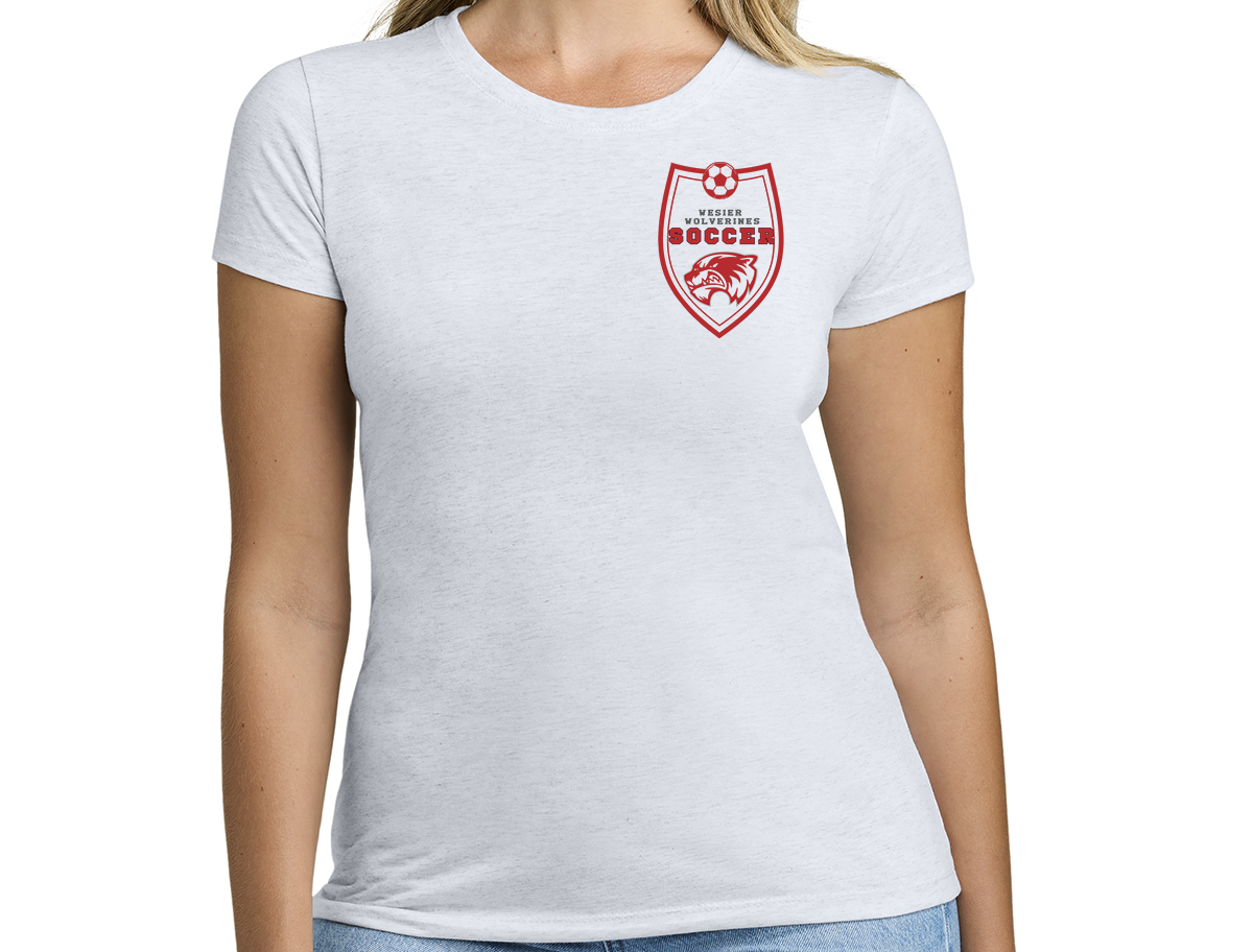 2026 Girls Soccer Next Level Apparel ®   Women's Tri-Blend Tee. NL6710