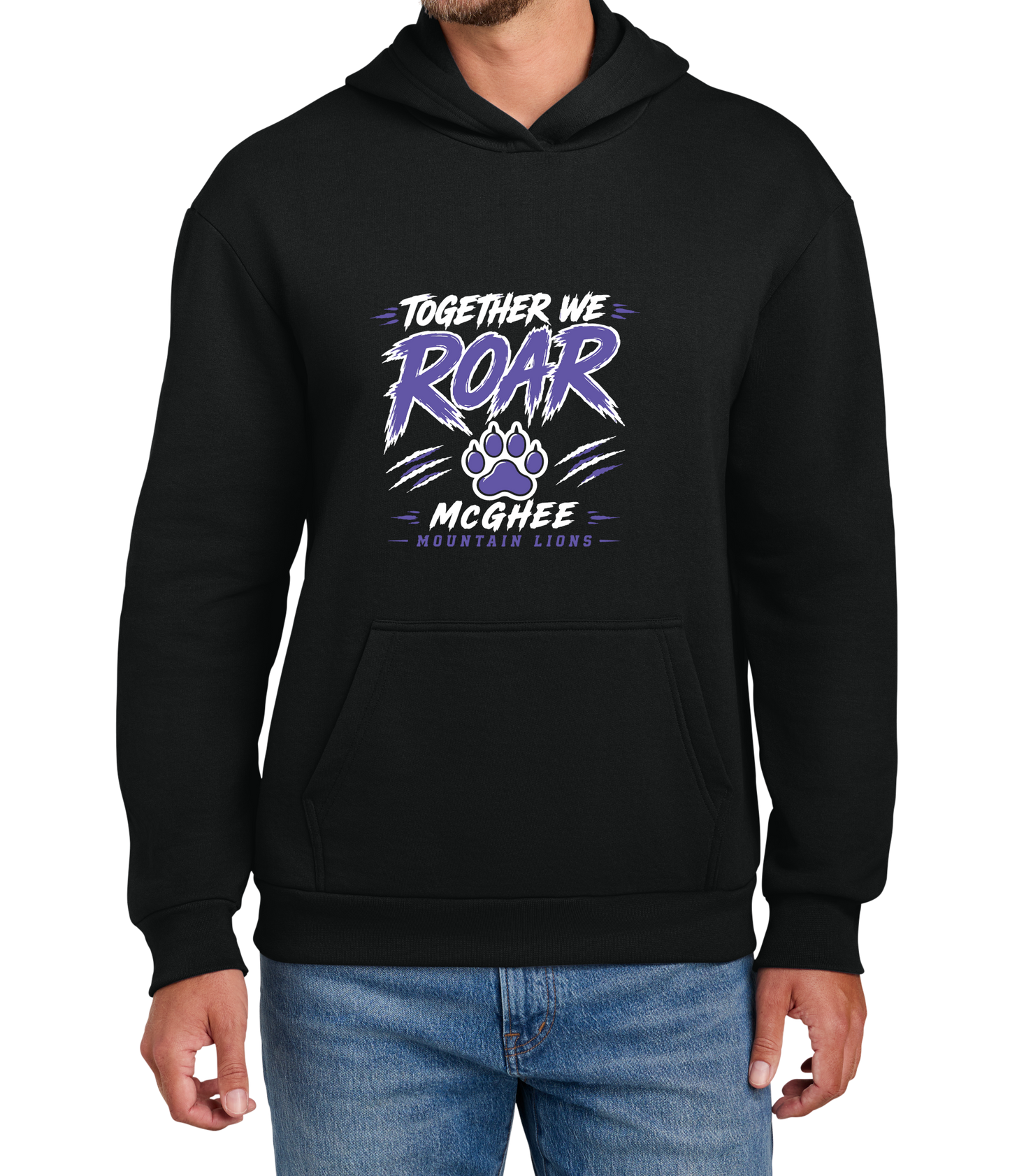 Port & Co ®  Lightweight Easy Fleece Pullover Hooded Sweatshirt PC68H