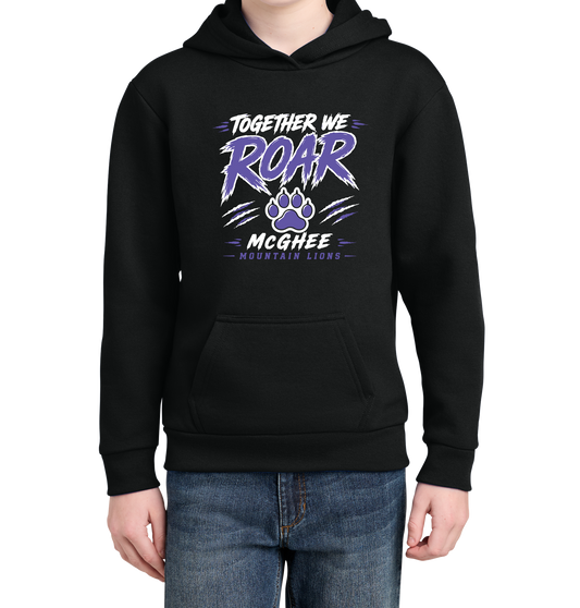 Port & Co ®  Youth Lightweight Easy Fleece Pullover Hooded Sweatshirt PC68YH