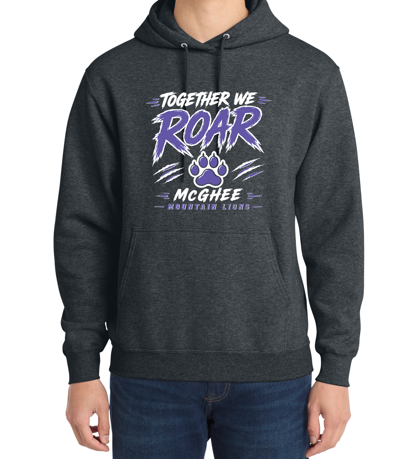 Port & Co ®  Core Fleece Pullover Hooded Sweatshirt. PC78H