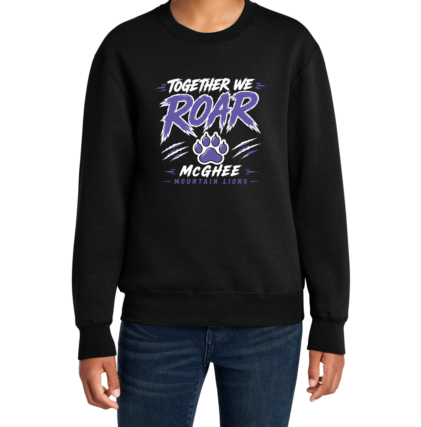 Port & Co ®  Youth Core Fleece Crewneck Sweatshirt PC78Y