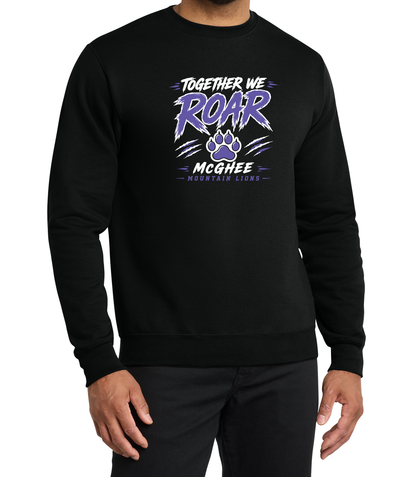 Port & Co ®  Core Fleece Crewneck Sweatshirt. PC78