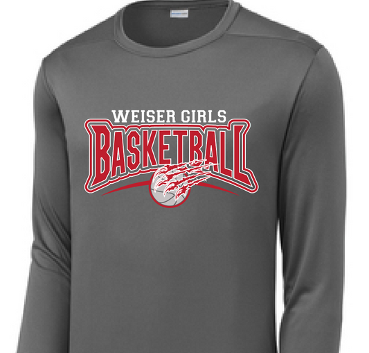 2023 WMS Girls BBall Performance Long Sleeve T-Shirt