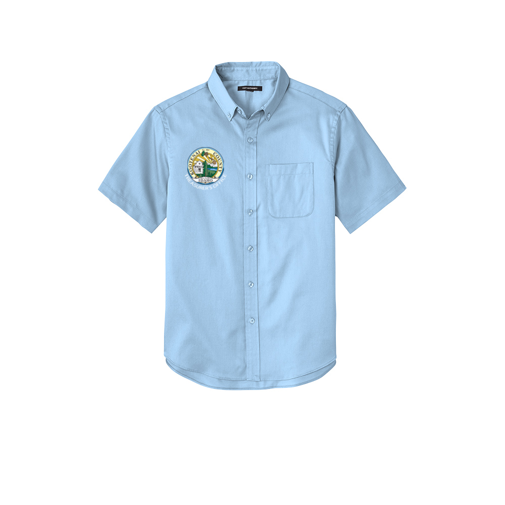 W809 Port Authority® Short Sleeve SuperPro React ™ Twill Shirt.