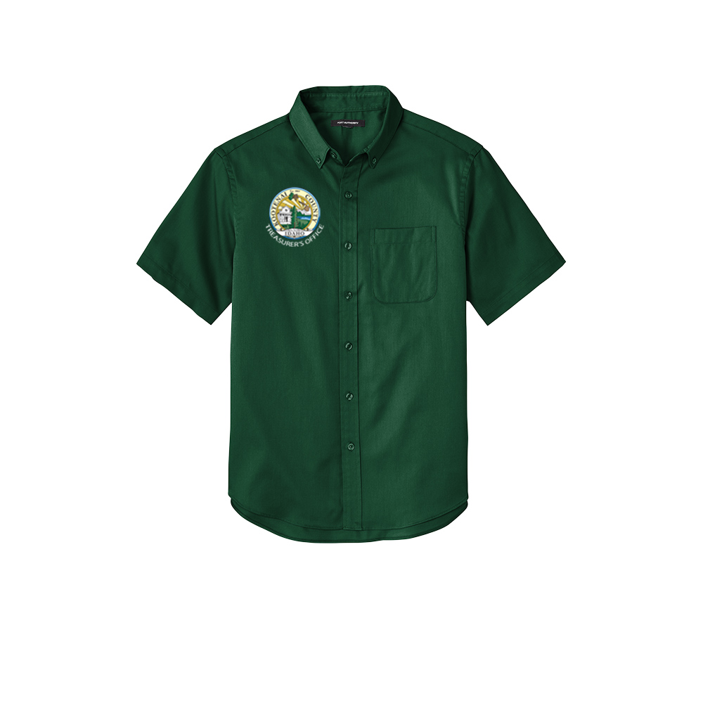 W809 Port Authority® Short Sleeve SuperPro React ™ Twill Shirt.