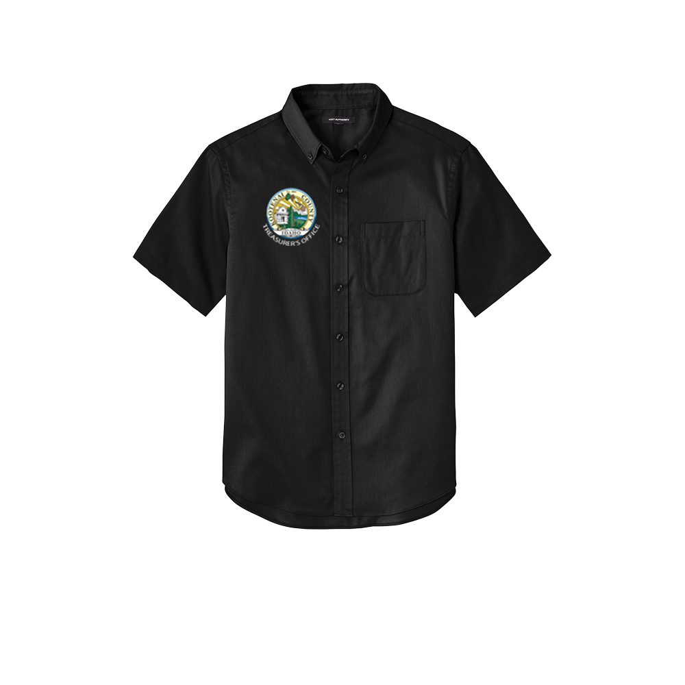 W809 Port Authority® Short Sleeve SuperPro React ™ Twill Shirt.