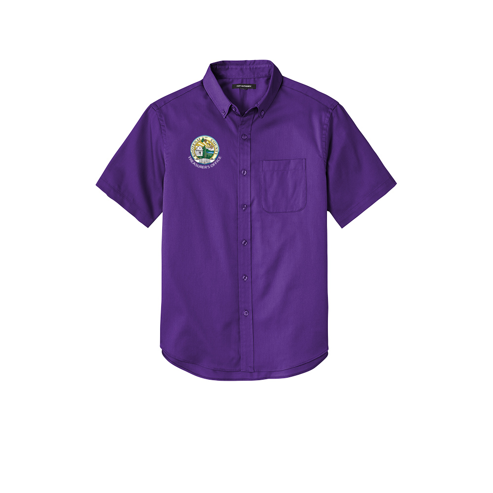 W809 Port Authority® Short Sleeve SuperPro React ™ Twill Shirt.