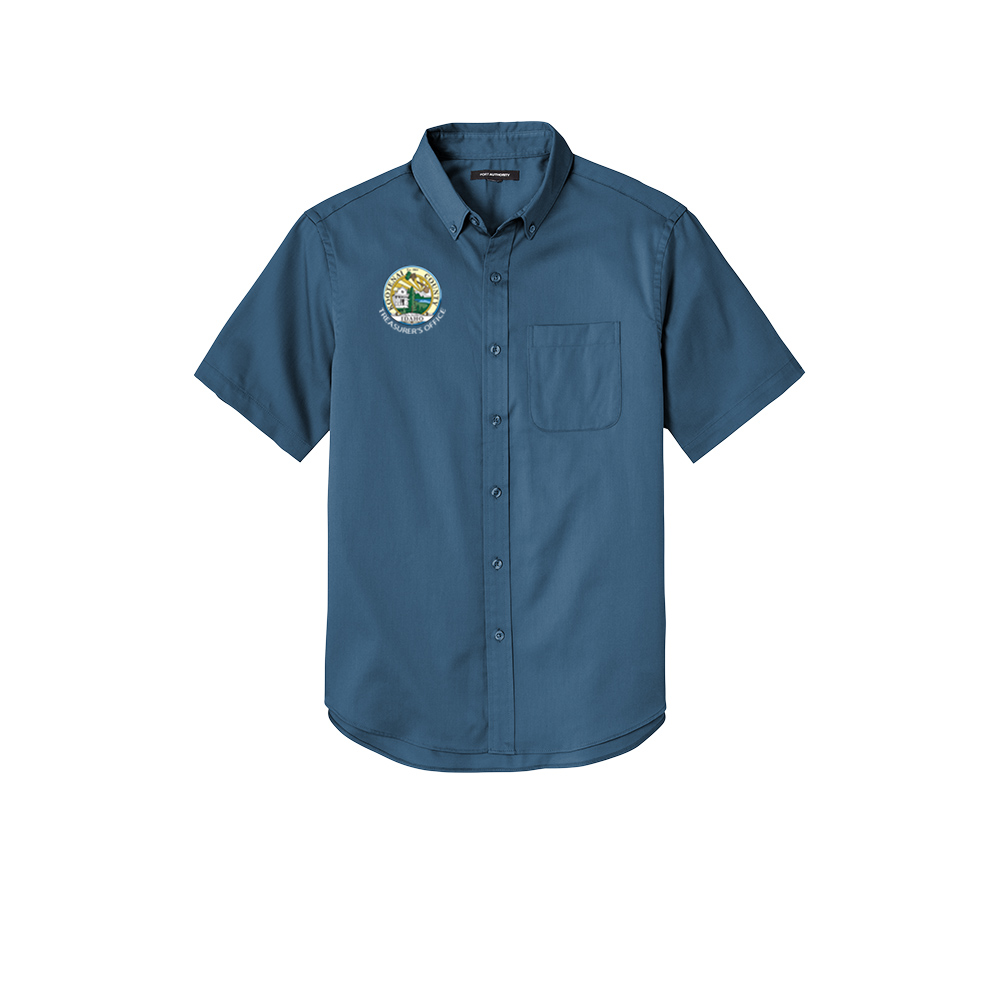 W809 Port Authority® Short Sleeve SuperPro React ™ Twill Shirt.