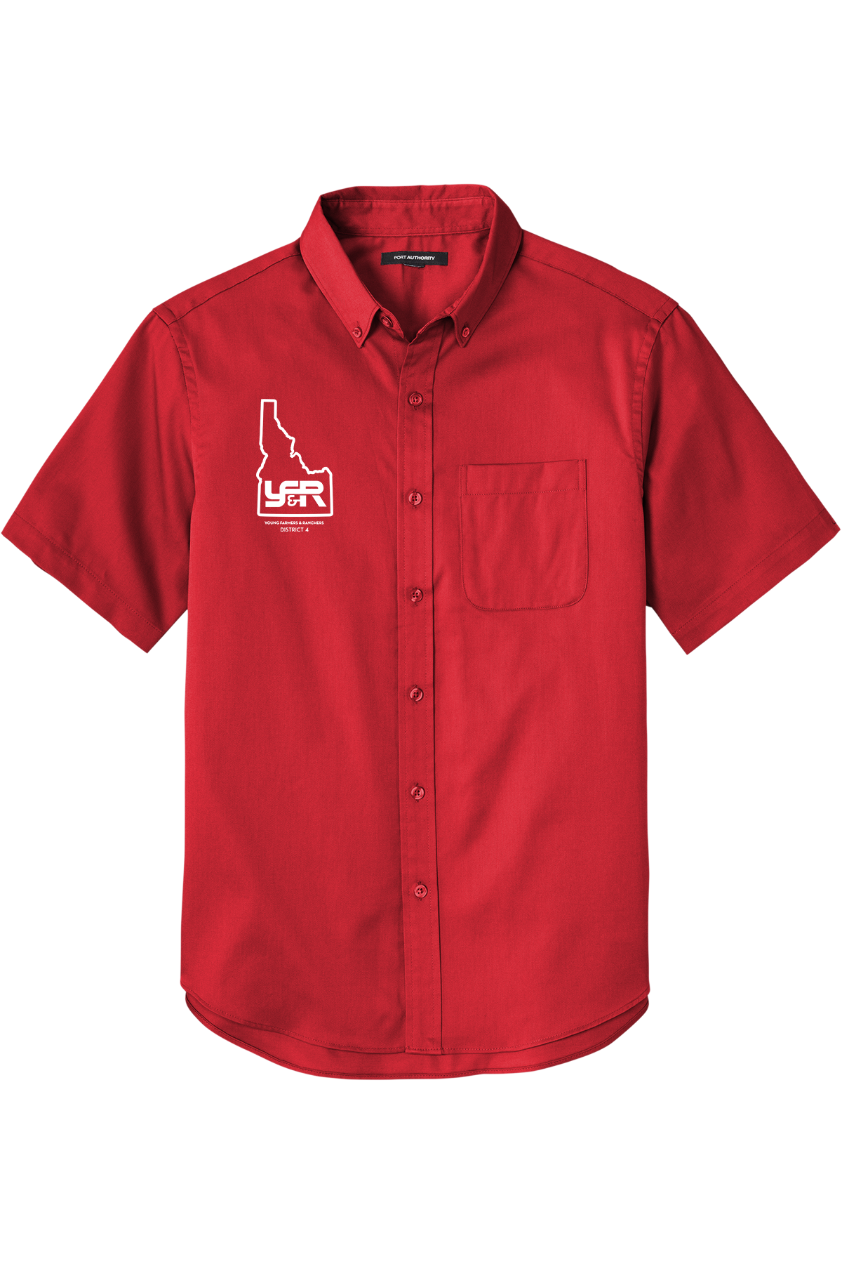 YFR Unisex Fit Short Sleeve SuperPro React™Twill Shirt