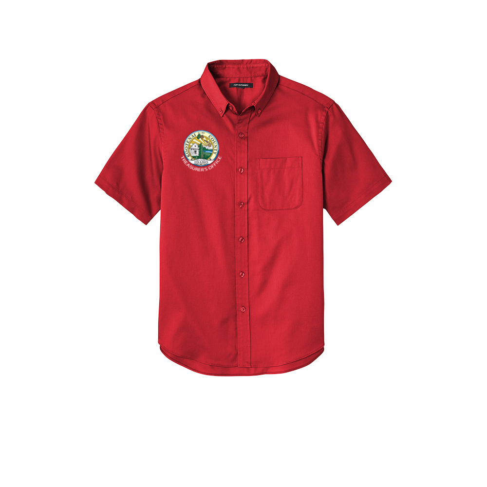 W809 Port Authority® Short Sleeve SuperPro React ™ Twill Shirt.