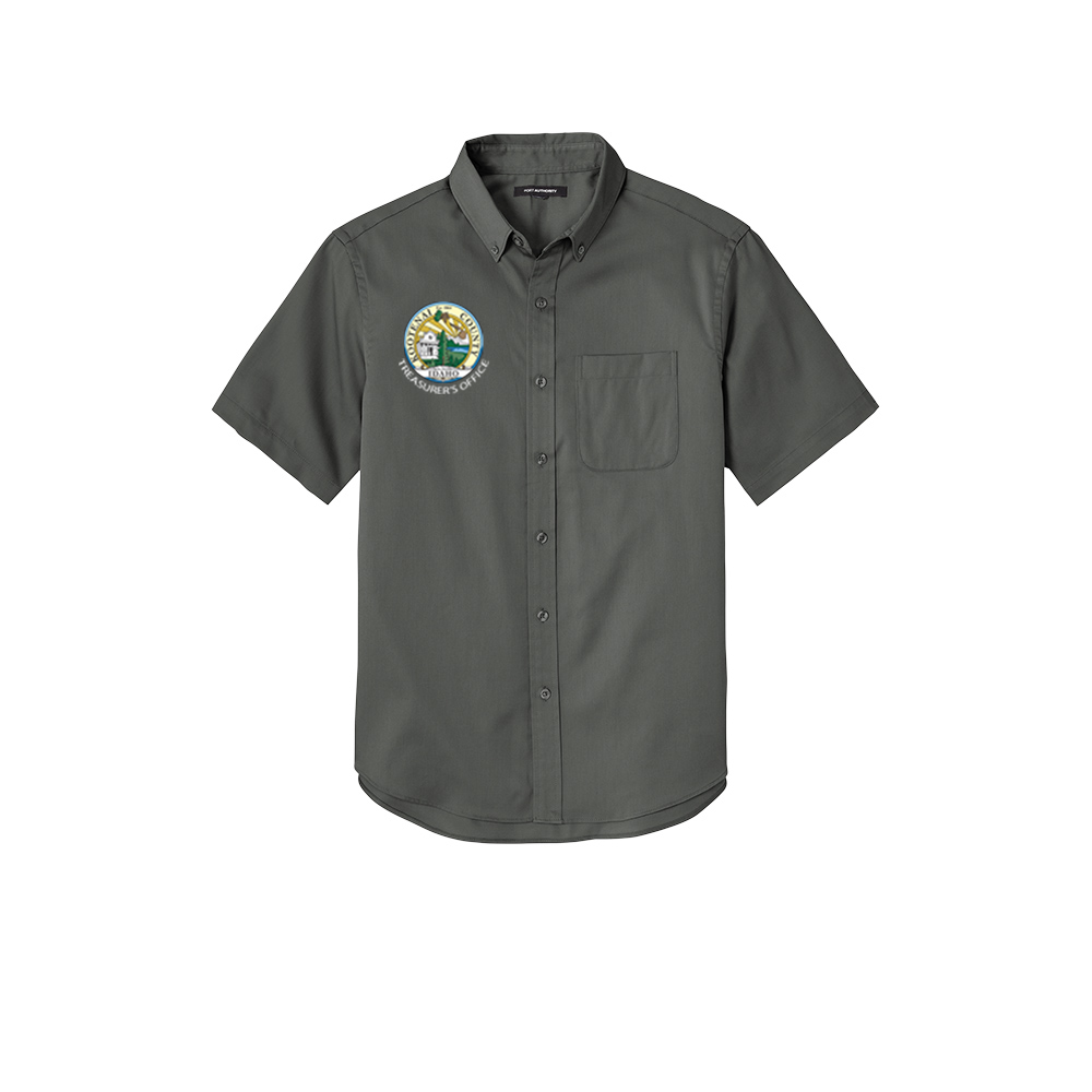 W809 Port Authority® Short Sleeve SuperPro React ™ Twill Shirt.