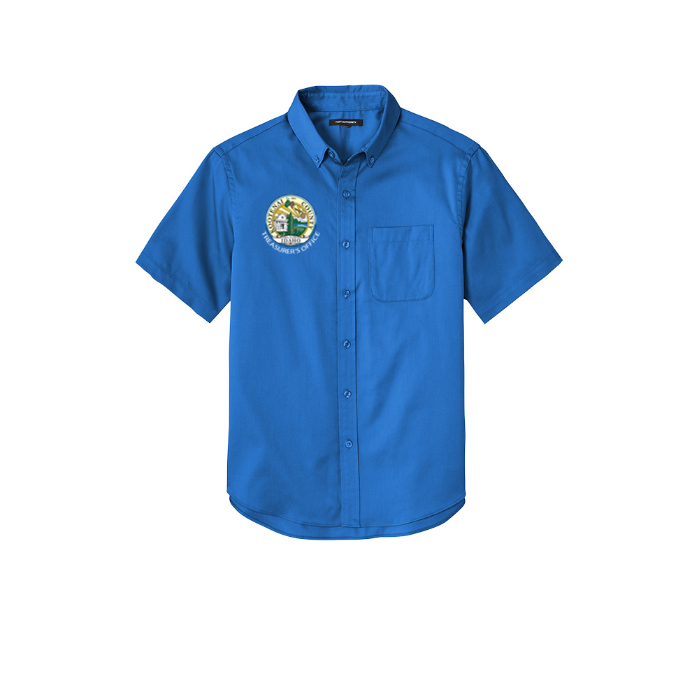 W809 Port Authority® Short Sleeve SuperPro React ™ Twill Shirt.