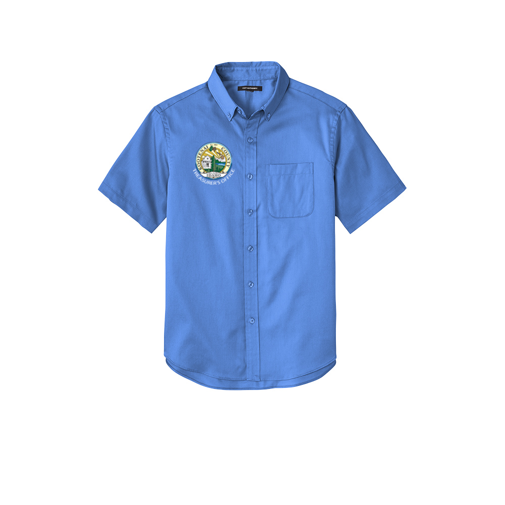 W809 Port Authority® Short Sleeve SuperPro React ™ Twill Shirt.