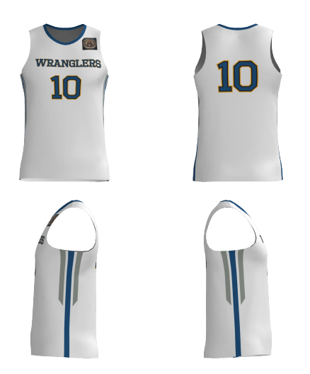 Wranglers LOOSE FIT DOUBLE-PLY REVERSIBLE BASKETBALL TOP