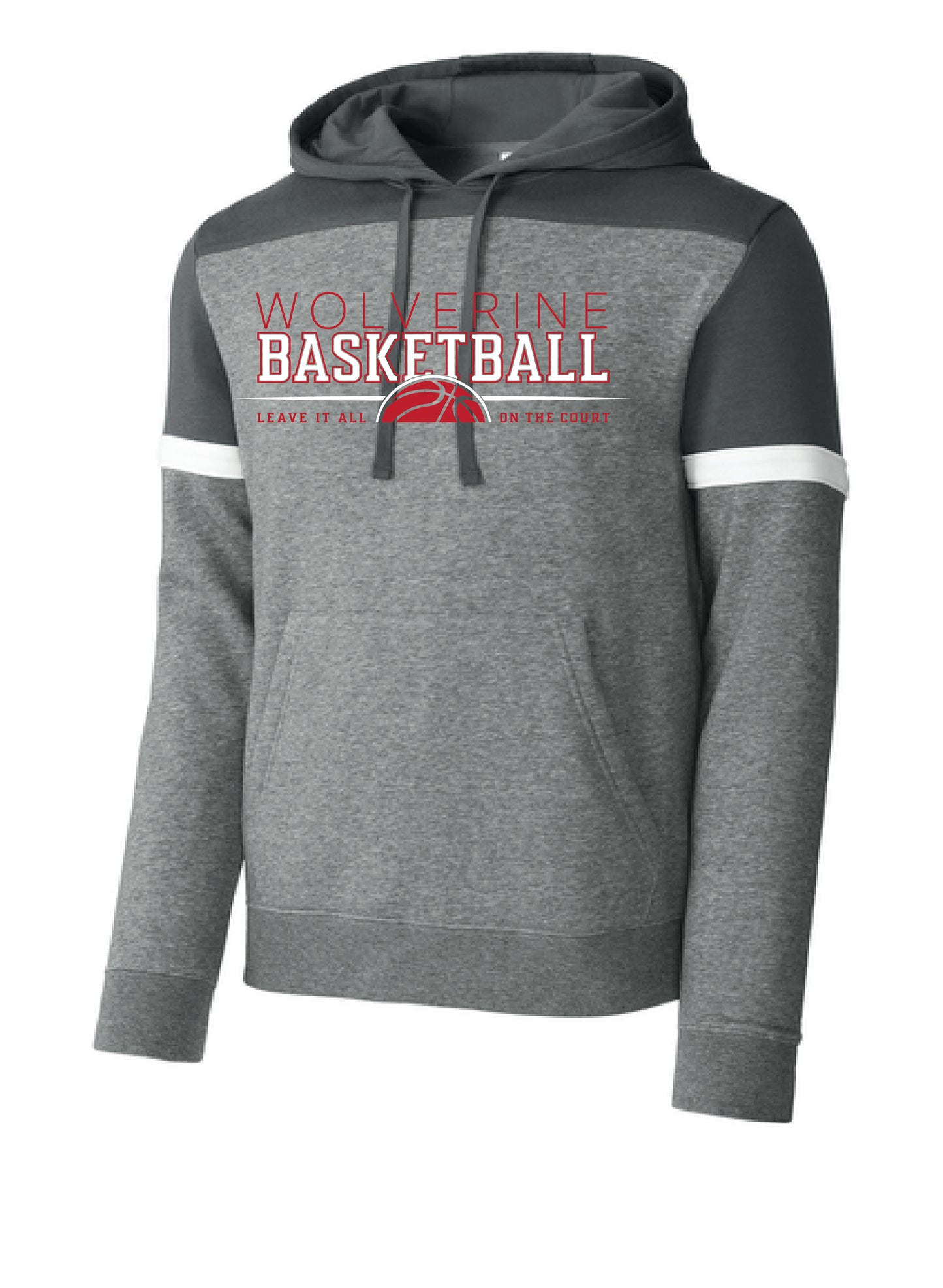 Weiser Boys Basketball Grey Hoodie