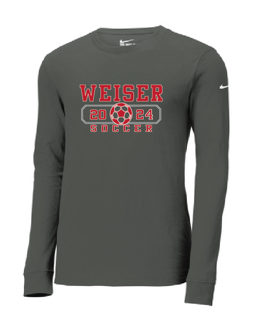 Soccer Nike Dri-FIT Cotton/Poly Long Sleeve Tee
