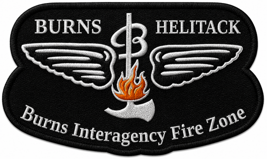 Burns Helitack Embroidered Patch