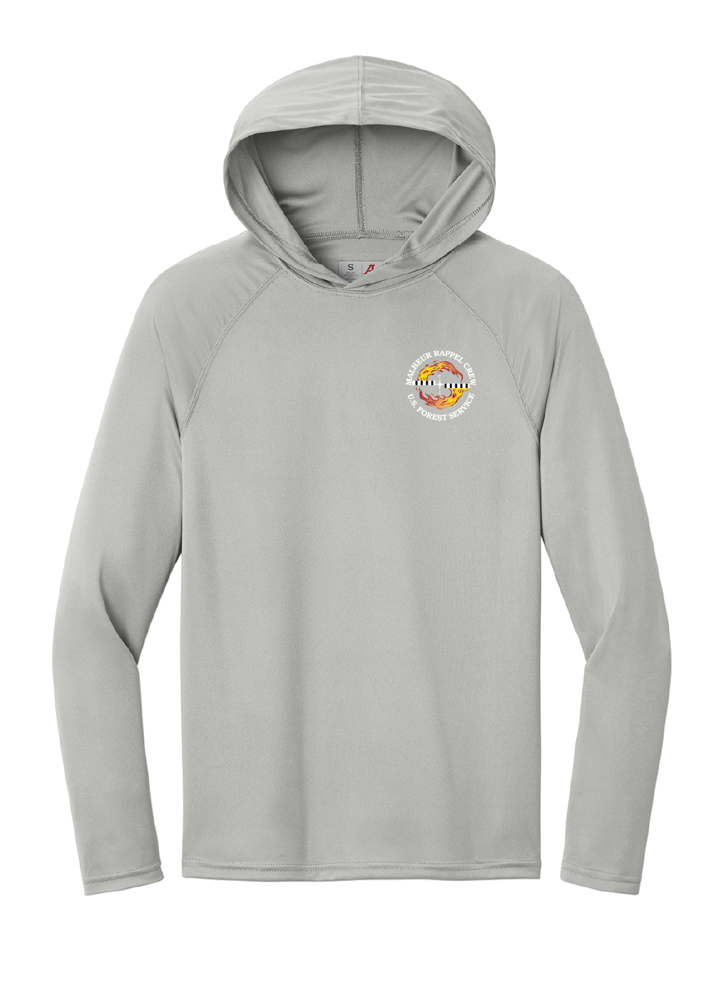 Malheur Rappel Crew A4 Cooling Performance Long Sleeve Hooded Tee