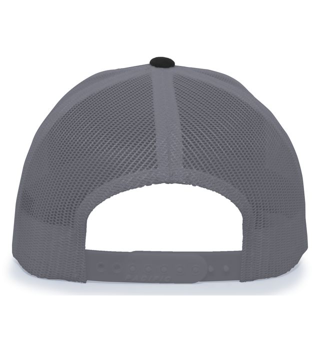 Pacific Headwear Contrast Stitch Trucker Snapback