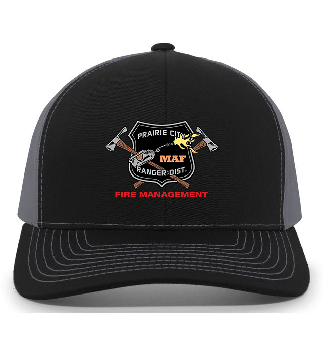 Pacific Headwear Contrast Stitch Trucker Snapback