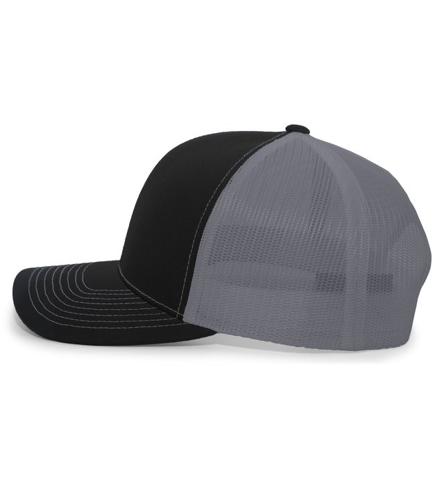 Pacific Headwear Contrast Stitch Trucker Snapback