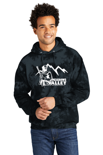 Tie-Dyed Hooded Sweatshirt
