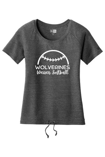 New Era ® Ladies Tri-Blend Performance Cinch Tee
