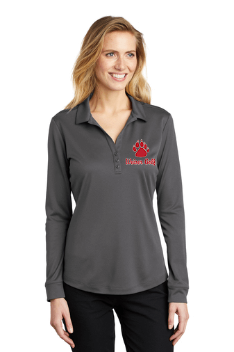 Port Authority ® Ladies Silk Touch™ Performance Long Sleeve Polo
