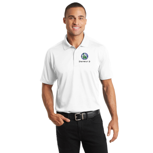 K569  Port Authority® Diamond Jacquard Polo