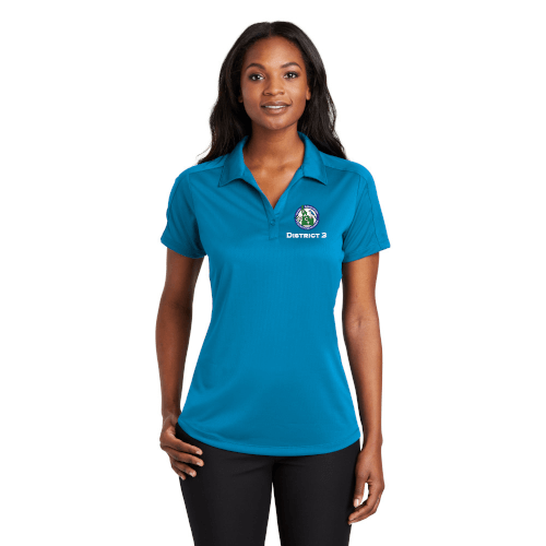 L569  Port Authority® Ladies Diamond Jacquard Polo