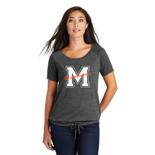 New Era ® Ladies Tri-Blend Performance Cinch Tee