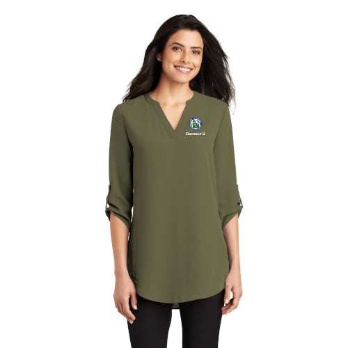 LW701 Port Authority ® Ladies 3/4-Sleeve Tunic Blouse