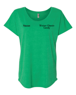 WCC Women's Fit Staff Dolman Fit Shirt