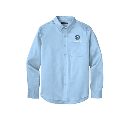 W808 Port Authority® Long Sleeve SuperPro React ™ Twill Shirt