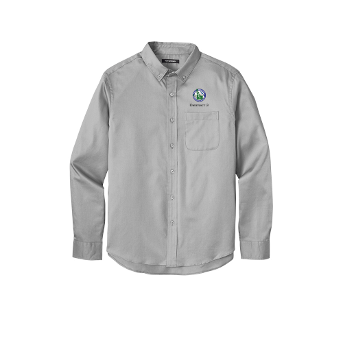 W808 Port Authority® Long Sleeve SuperPro React ™ Twill Shirt