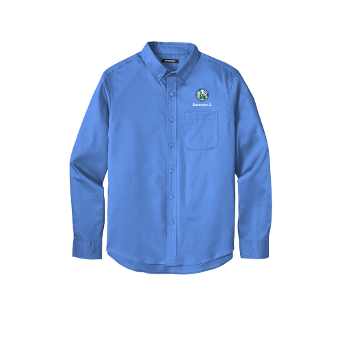 W808 Port Authority® Long Sleeve SuperPro React ™ Twill Shirt