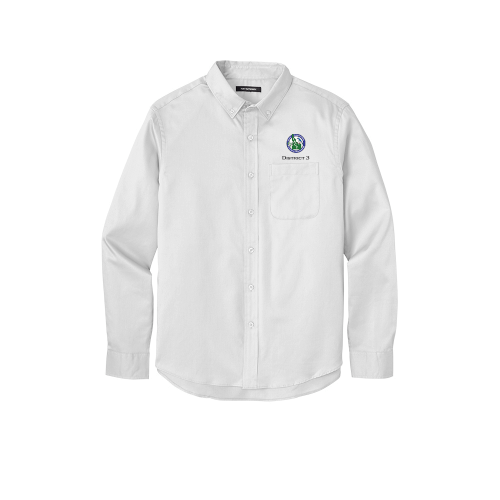 W808 Port Authority® Long Sleeve SuperPro React ™ Twill Shirt